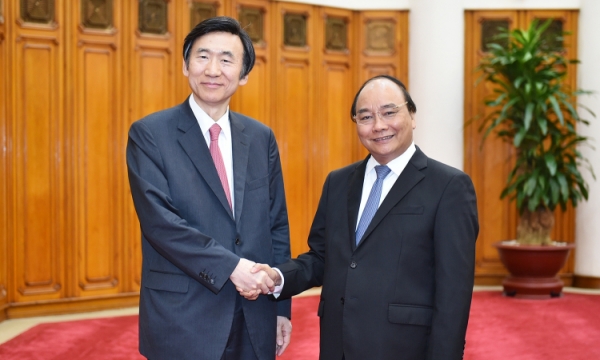 Thủ tướng  tiếp Bộ trưởng Ngoại giao Hàn Quốc